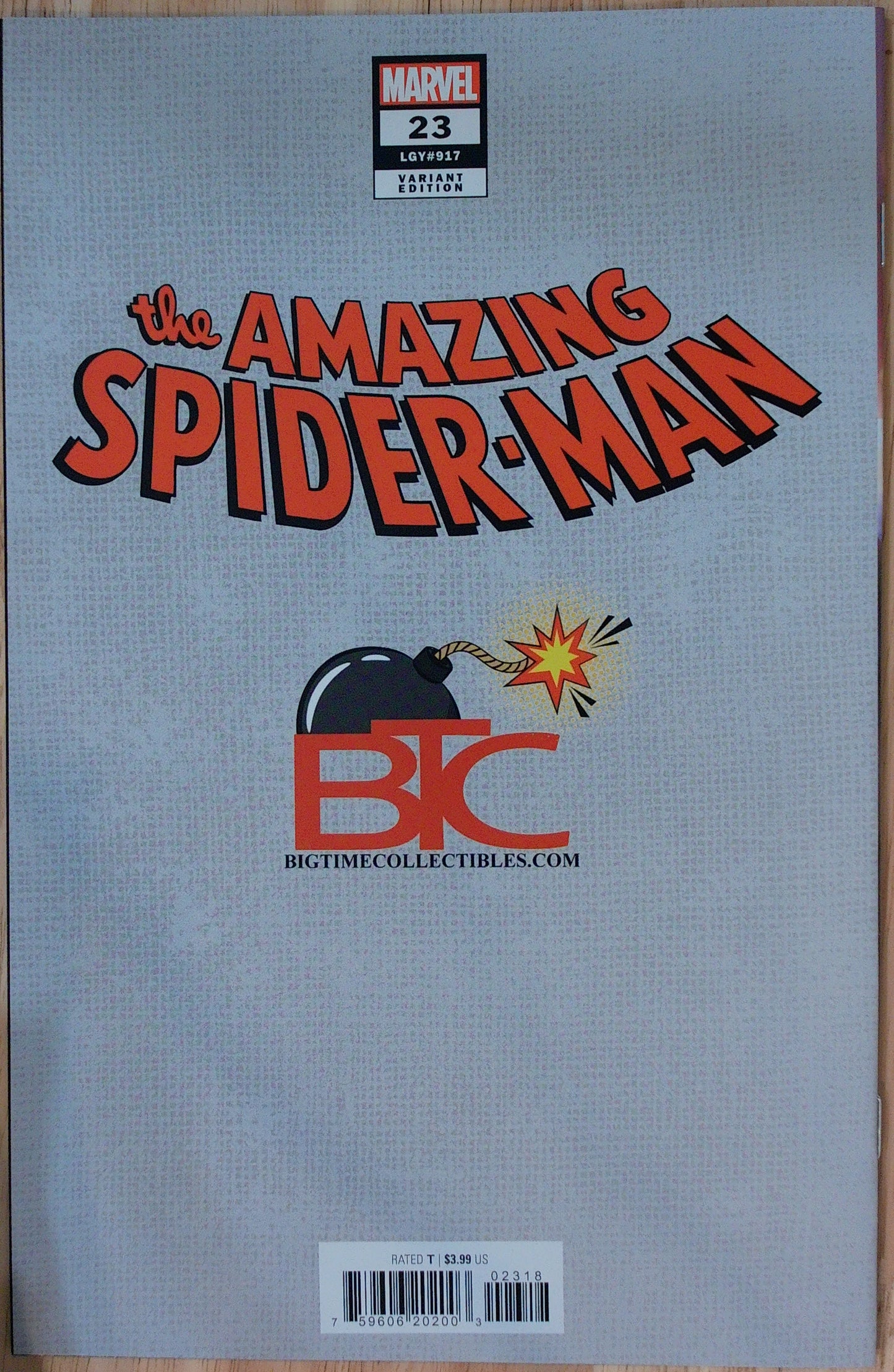 Amazing Spider-Man Vol 6 #23 - Ariel Diaz Cover ltd to 3000