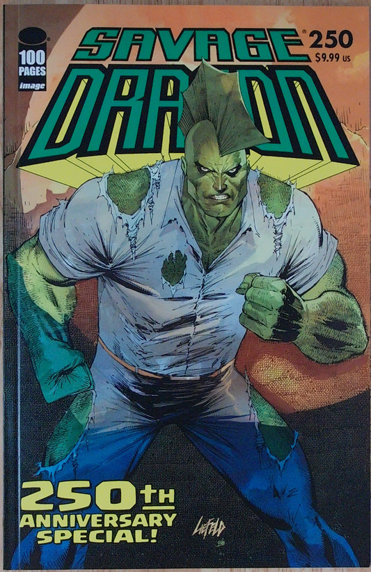 Savage Dragon Vol 1 #250 - Rob Liefeld Cover