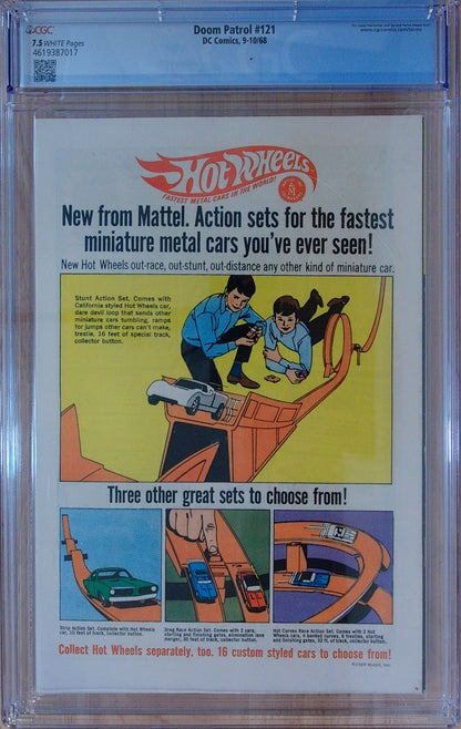 Doom Patrol Vol 1 #121 - CGC 7.5