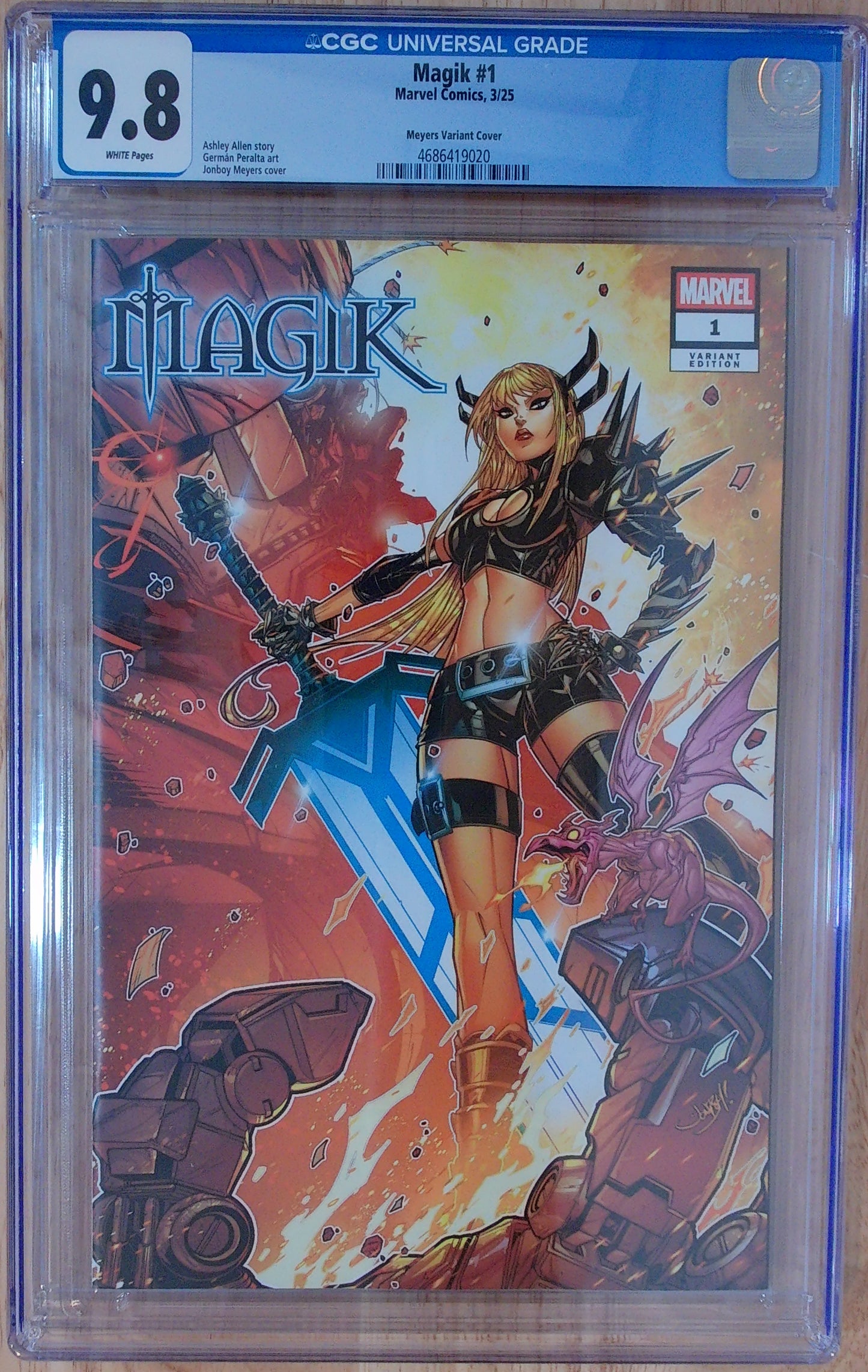 Magik Vol 2 #1 - GCG 9.8 - JonBoy Meyers MegaCon 2025 Variant