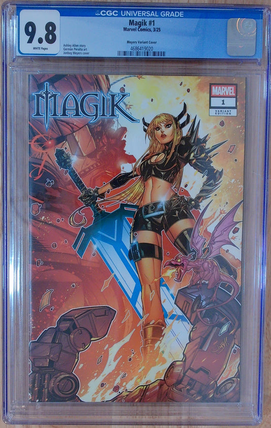 Magik Vol 2 #1 - GCG 9.8 - JonBoy Meyers MegaCon 2025 Variant