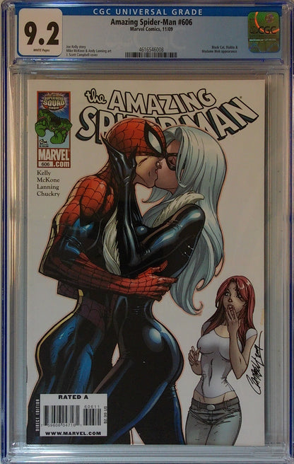 Amazing Spider-Man Vol 2 #606 - CGC 9.2