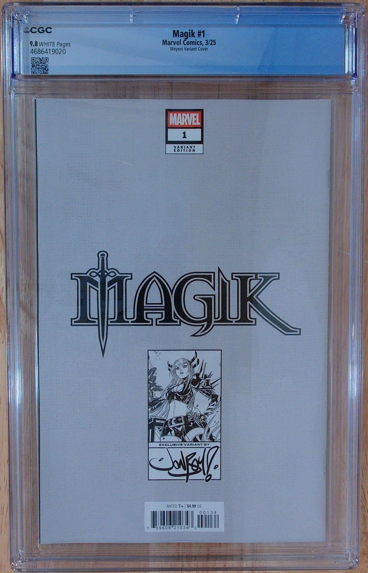 Magik Vol 2 #1 - GCG 9.8 - JonBoy Meyers MegaCon 2025 Variant