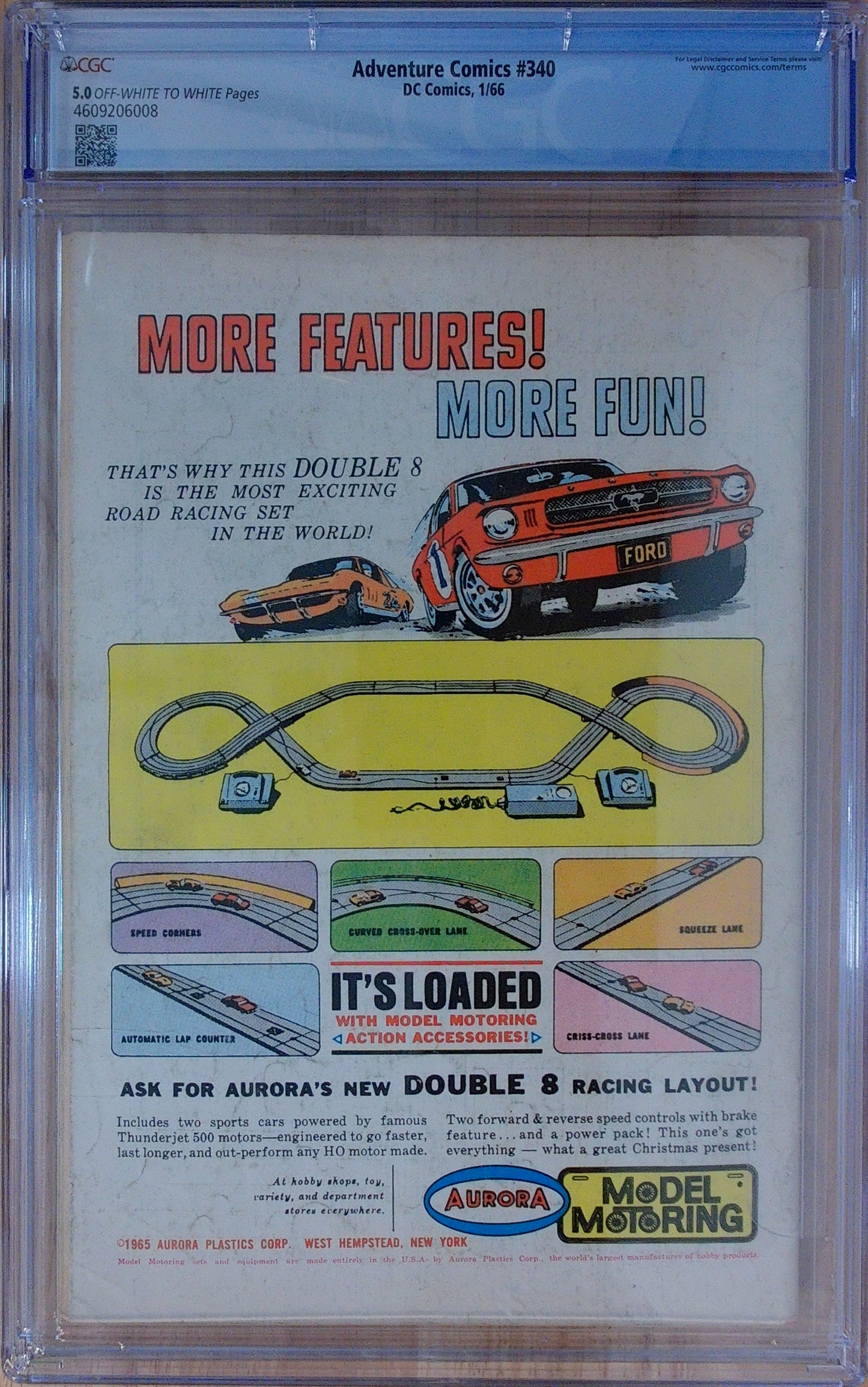 Adventure Comics Vol 1 #340 - CGC 5.0