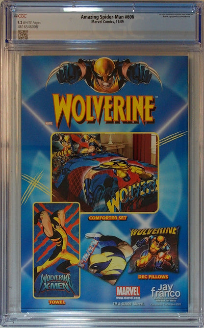Amazing Spider-Man Vol 2 #606 - CGC 9.2