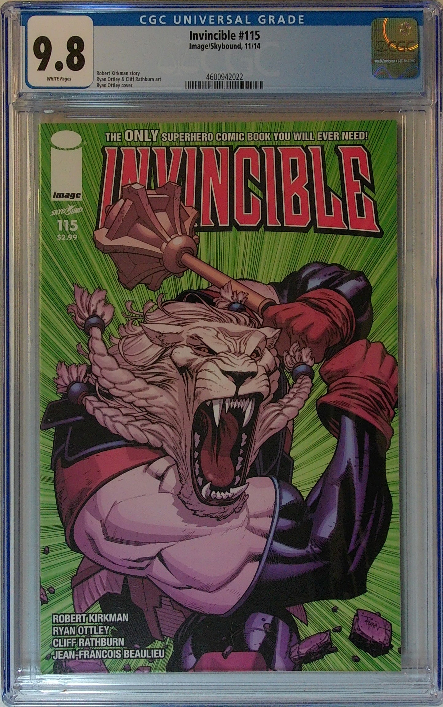 Invincible Vol 1 #115 - CGC 9.8