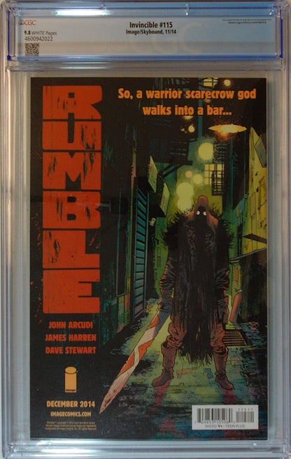Invincible Vol 1 #115 - CGC 9.8