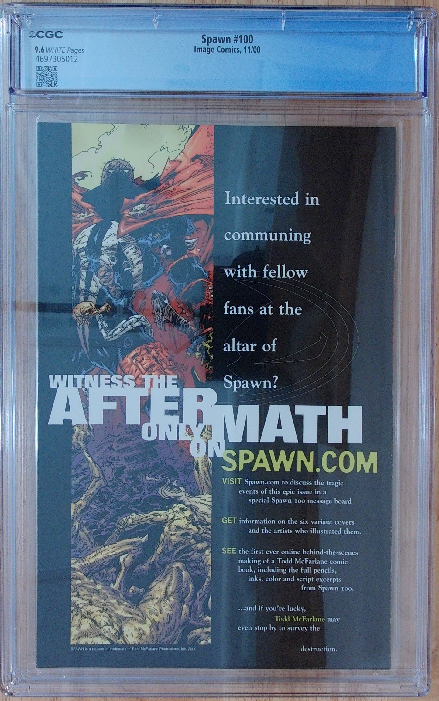 Spawn Vol 1 #100 - CGC 9.6