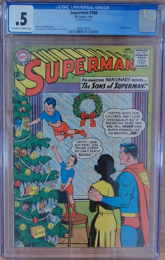 Superman Vol 1 #166 - CGC .5
