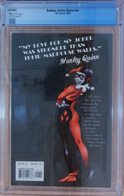 Batman: Harley Quinn #nn - First Print - CGC 9.8