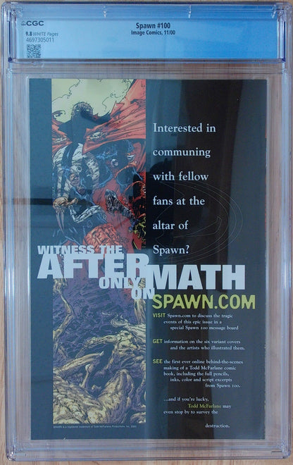 Spawn Vol 1 #100 - CGC 9.8
