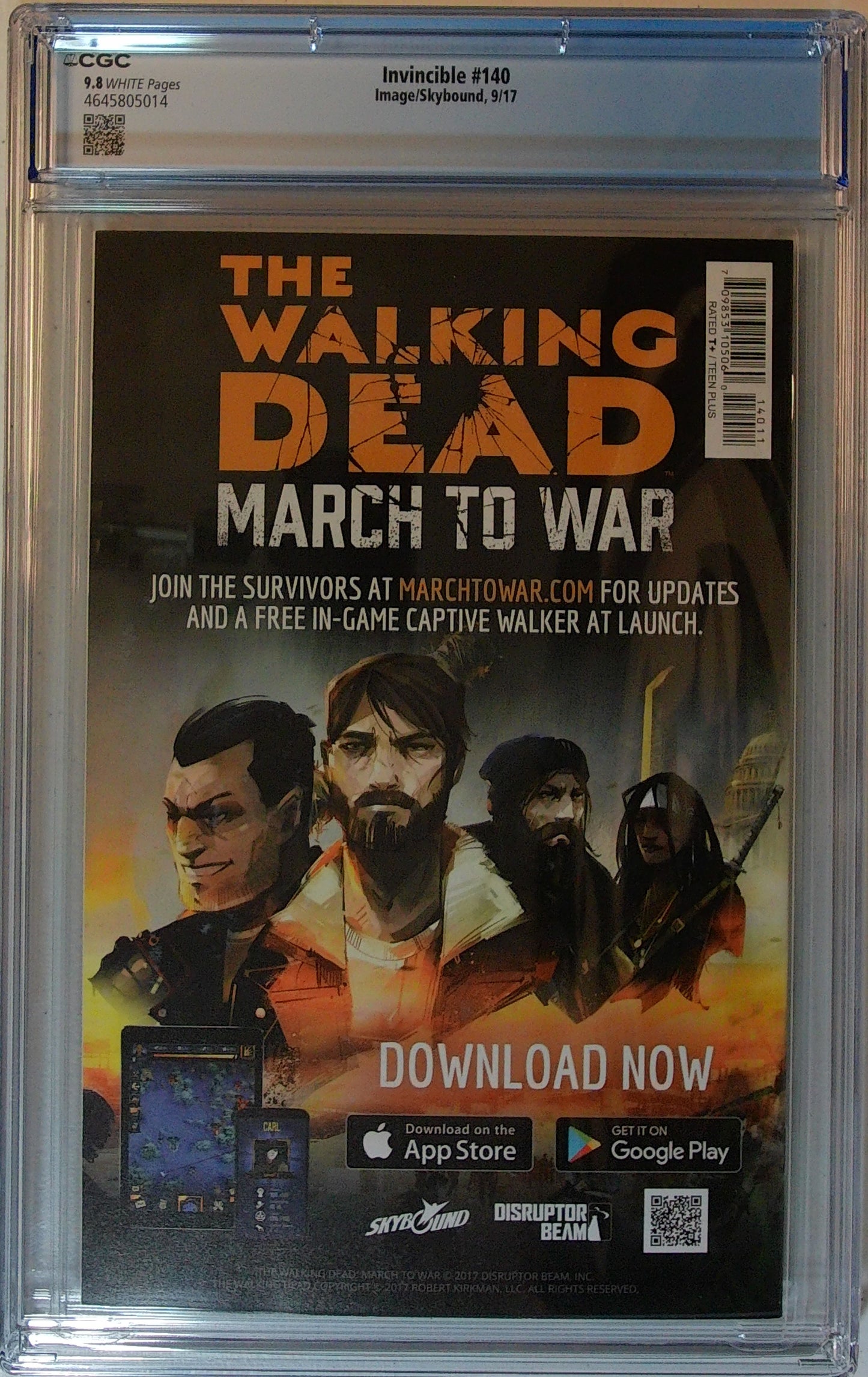 Invincible Vol 1 #140 - CGC 9.8