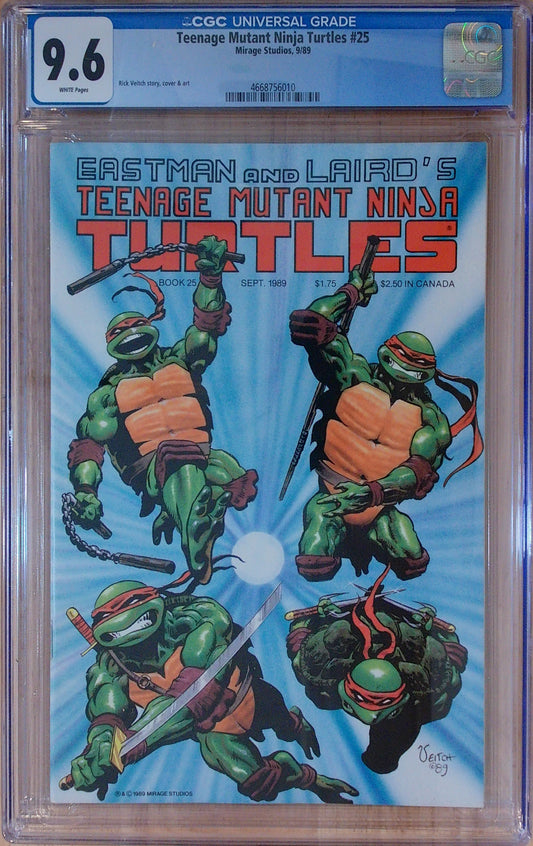 Teenage Mutant Ninja Turtles Vol 1 #25 - CGC 9.6