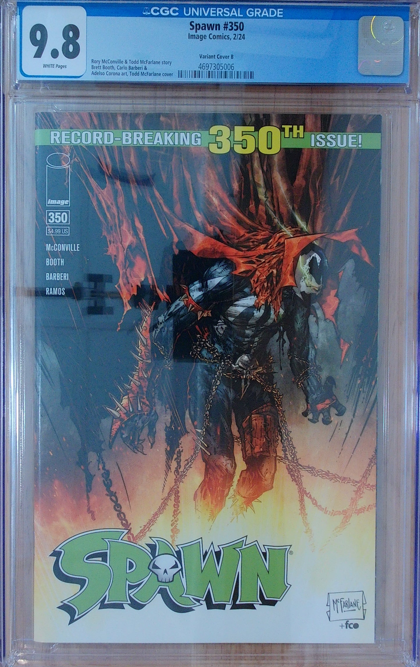 Spawn Vol 1 #350 - CGC 9.8