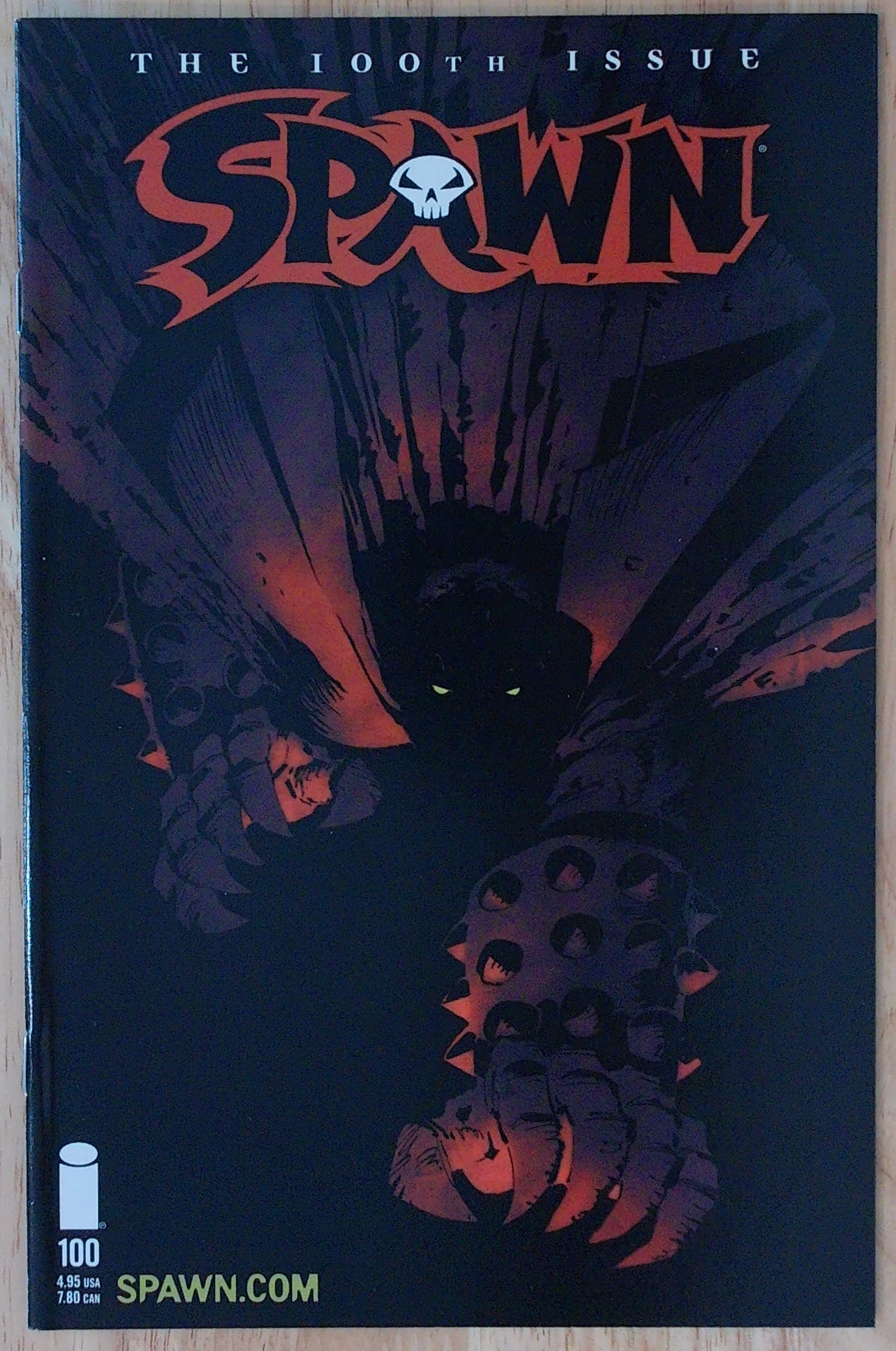 Spawn Vol 1 #100 - Frank Miller Cover