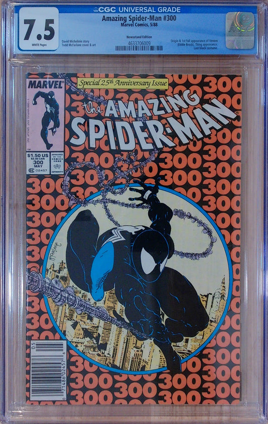 Amazing Spider-Man Vol 1 #300 - CGC 7.5 - Newsstand Edition