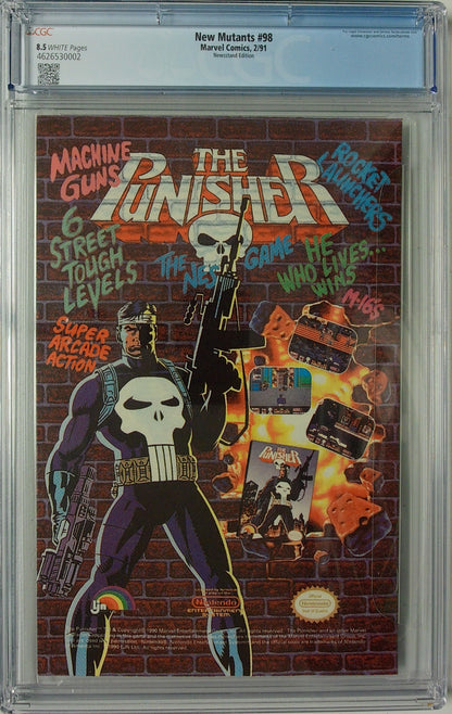 New Mutants Vol 1 #98 - CGC 8.5 - Newsstand Edition
