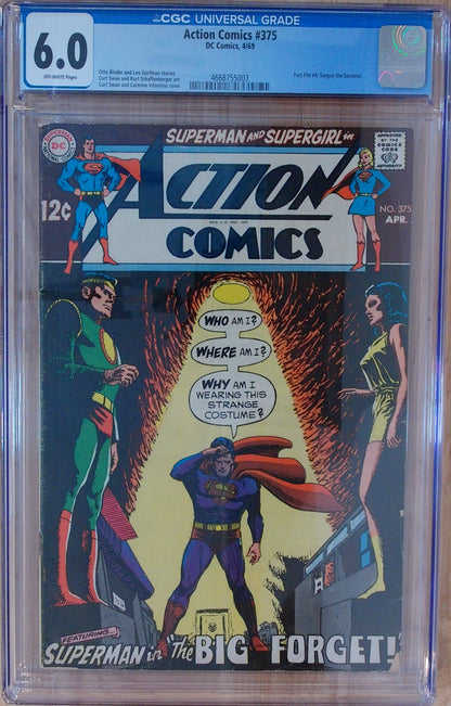 Action Comics Vol 1 #375 - CGC 6.0