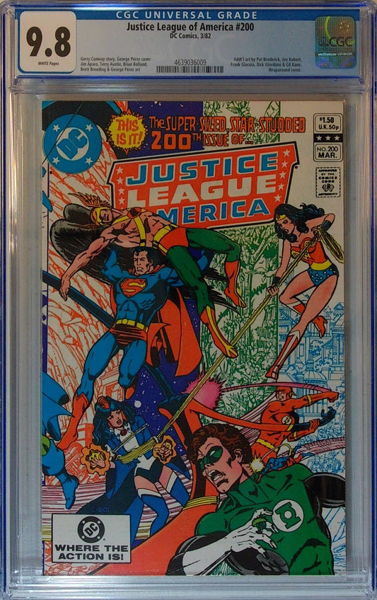 Justice League of America Vol 1 #200 - CGC 9.8