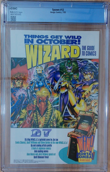 Spawn Vol 1 #012- CGC 9.4
