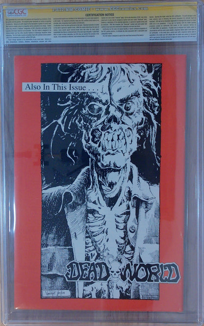 Caliber Presents #2 - CGC SS 9.4 - Signed by James O'Barr & Tim Vigil