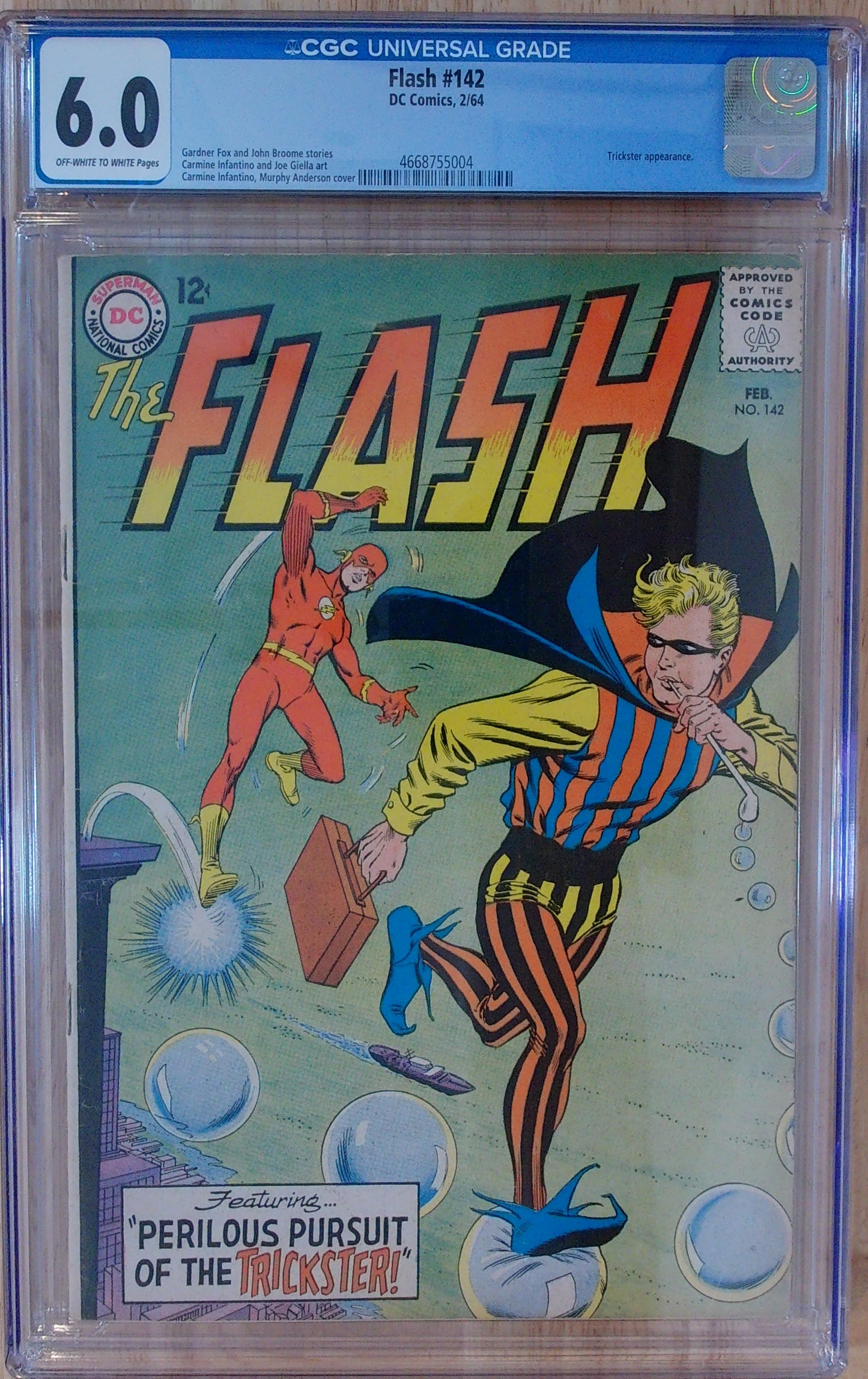 Flash Vol 1 #142 - CGC 6.0