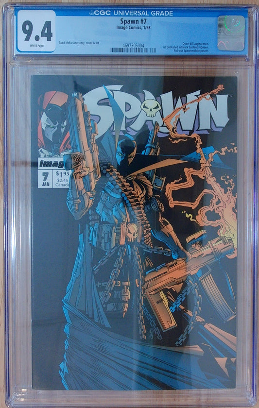 Spawn Vol 1 #007 - CGC 9.4