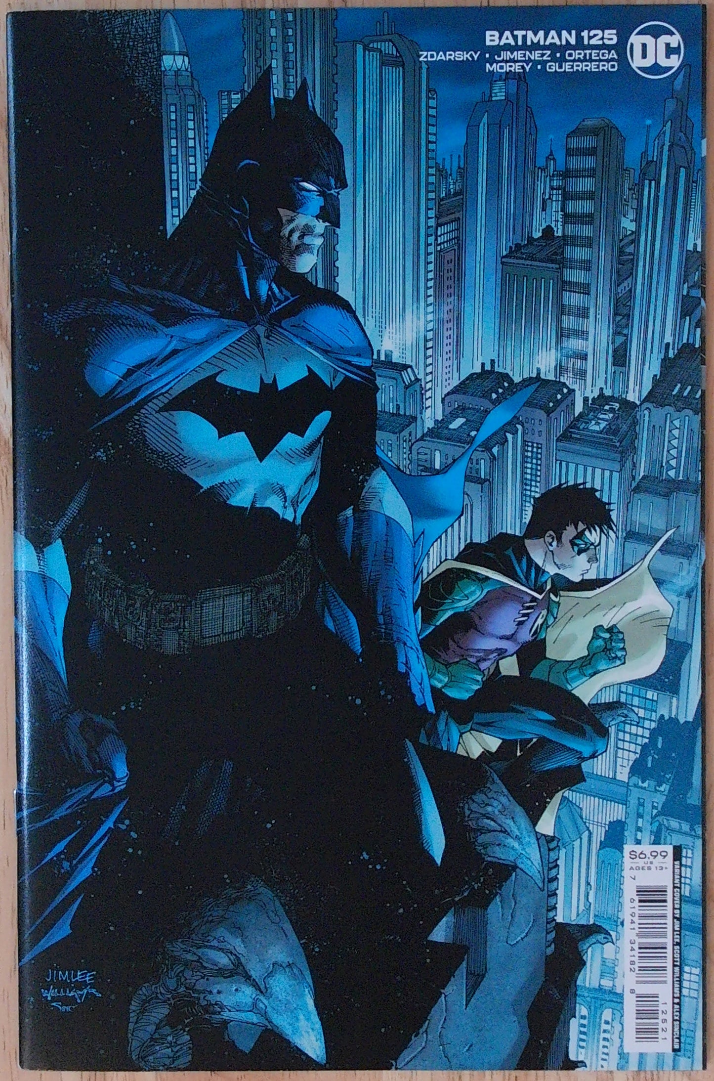 Batman Vol 3 #125 - Cover B - Jim Lee & Scott Williams Cover
