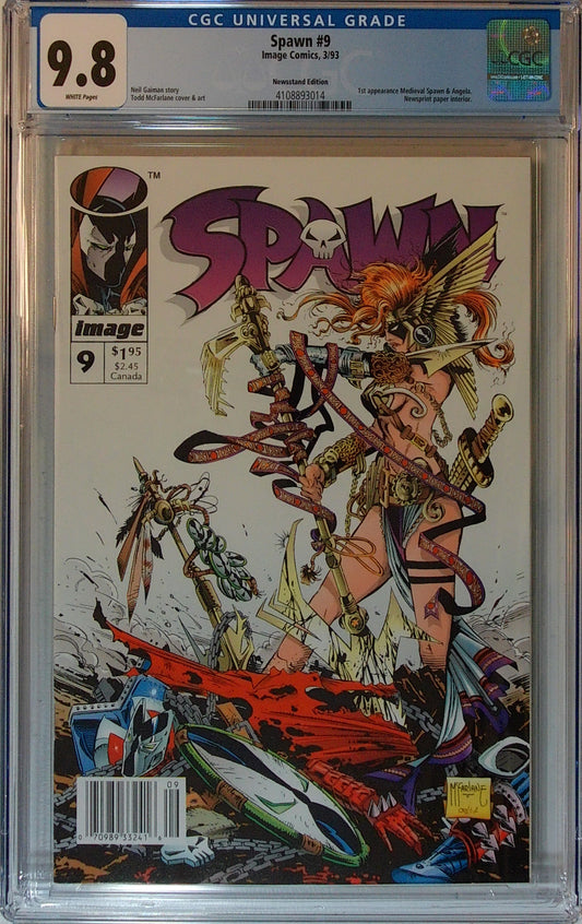 Spawn Vol 1 #009 - CGC 9.8