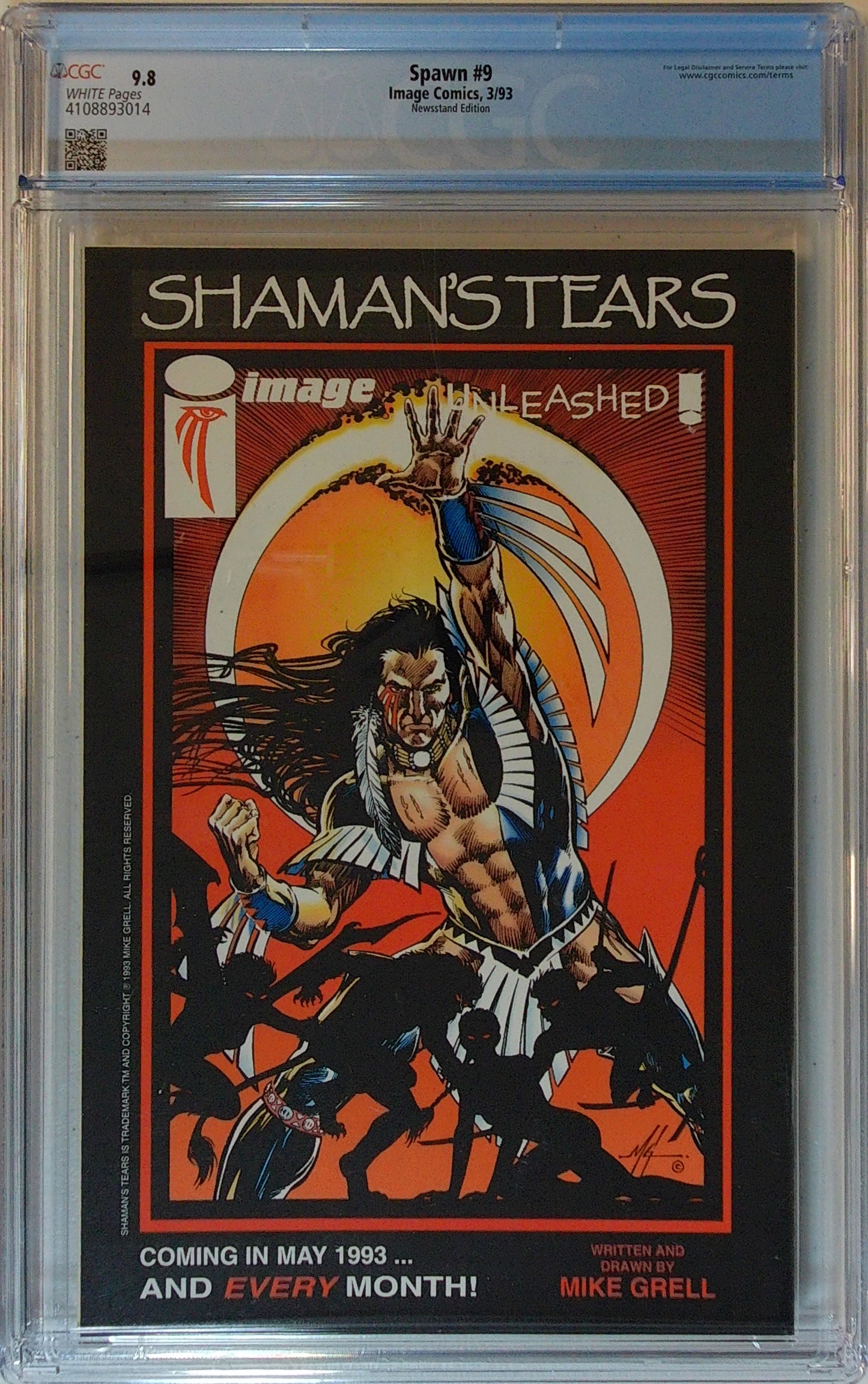 Spawn Vol 1 #009 - CGC 9.8