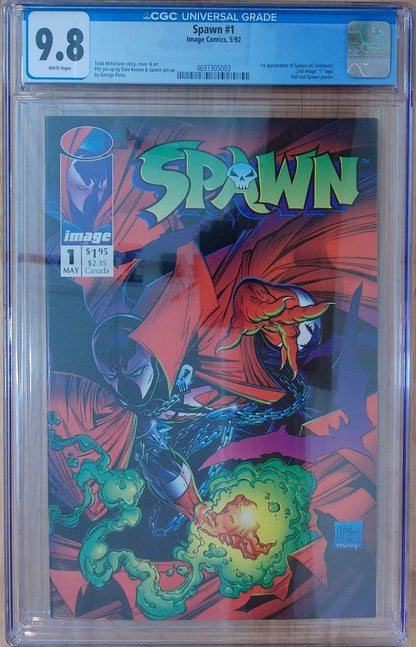 Spawn Vol 1 #001 - CGC 9.8