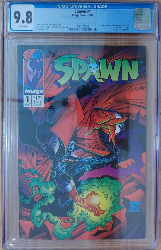 Spawn Vol 1 #001 - CGC 9.8