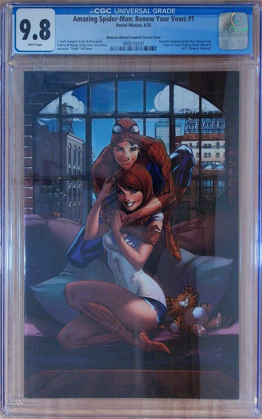 Amazing Spider-Man: Renew Your Vows Vol 1 #1 - CGC 9.8 - Mexican Edition