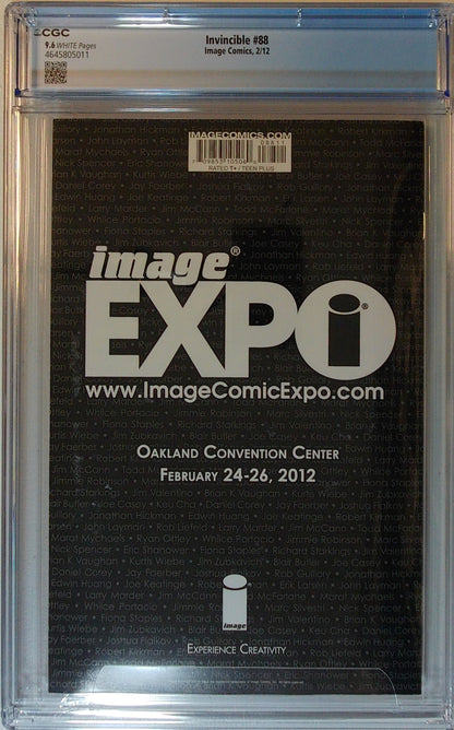 Invincible Vol 1 #88 - CGC 9.6