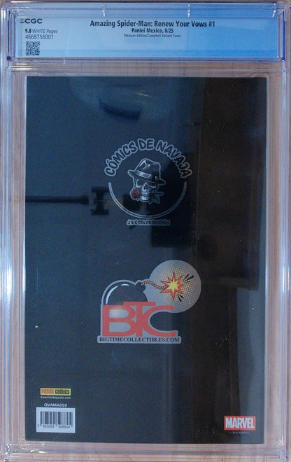 Amazing Spider-Man: Renew Your Vows Vol 1 #1 - CGC 9.8 - Mexican Edition