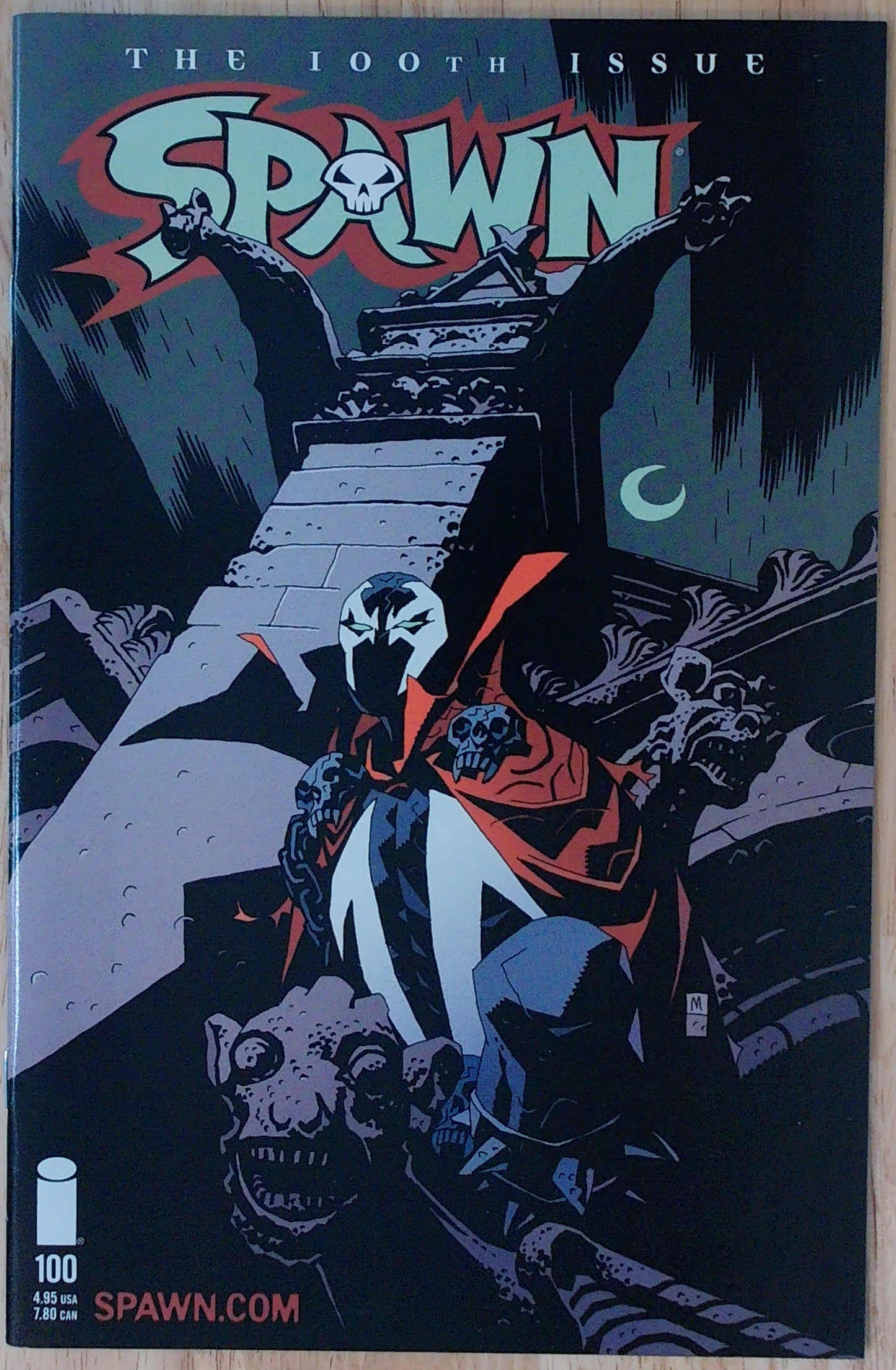 Spawn Vol 1 #100 - Mike Mignolla Cover