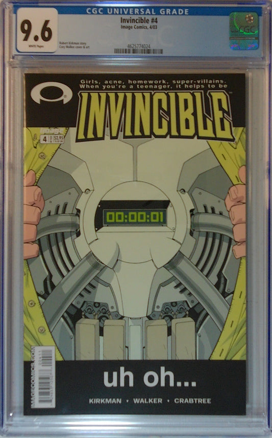 Invincible Vol 1 #04 - CGC 9.6