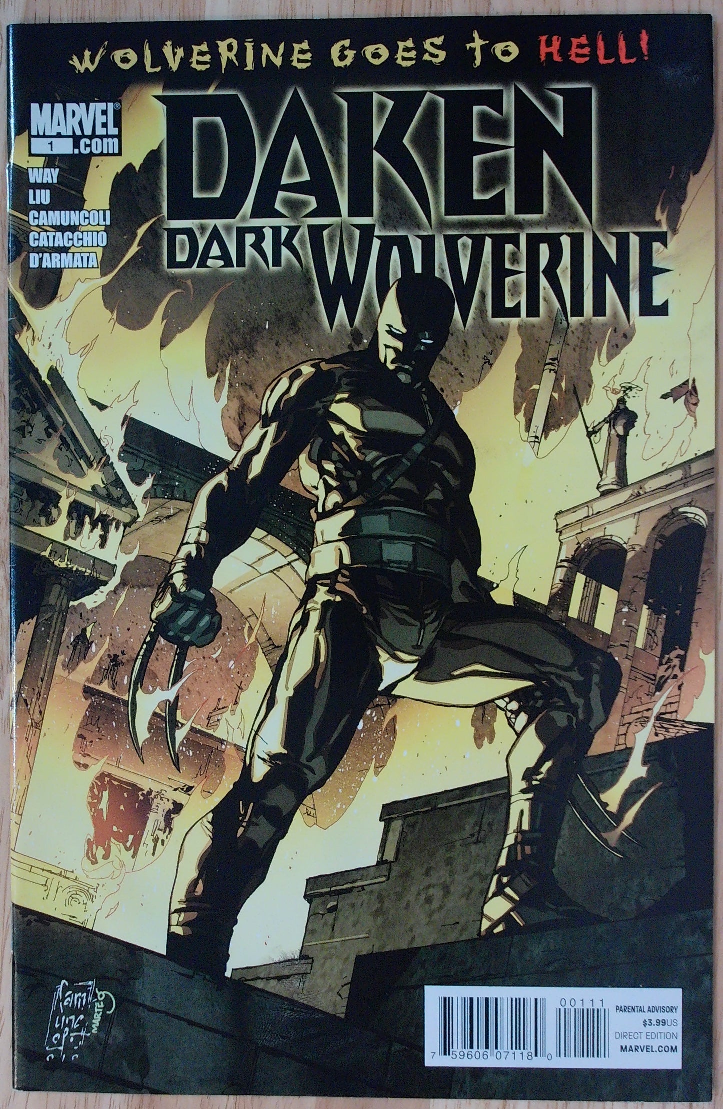 Daken: Dark Wolverine Vol 1 #1