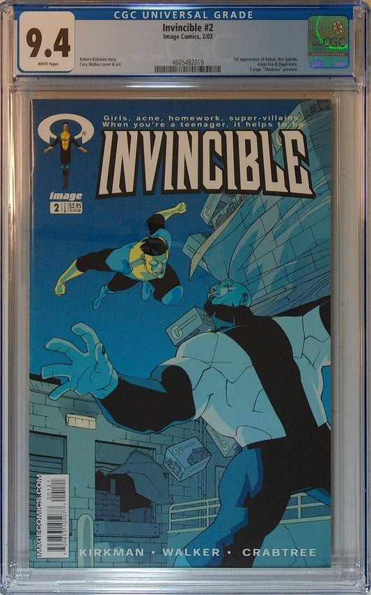 Invincible Vol 1 #02 - CGC 9.4