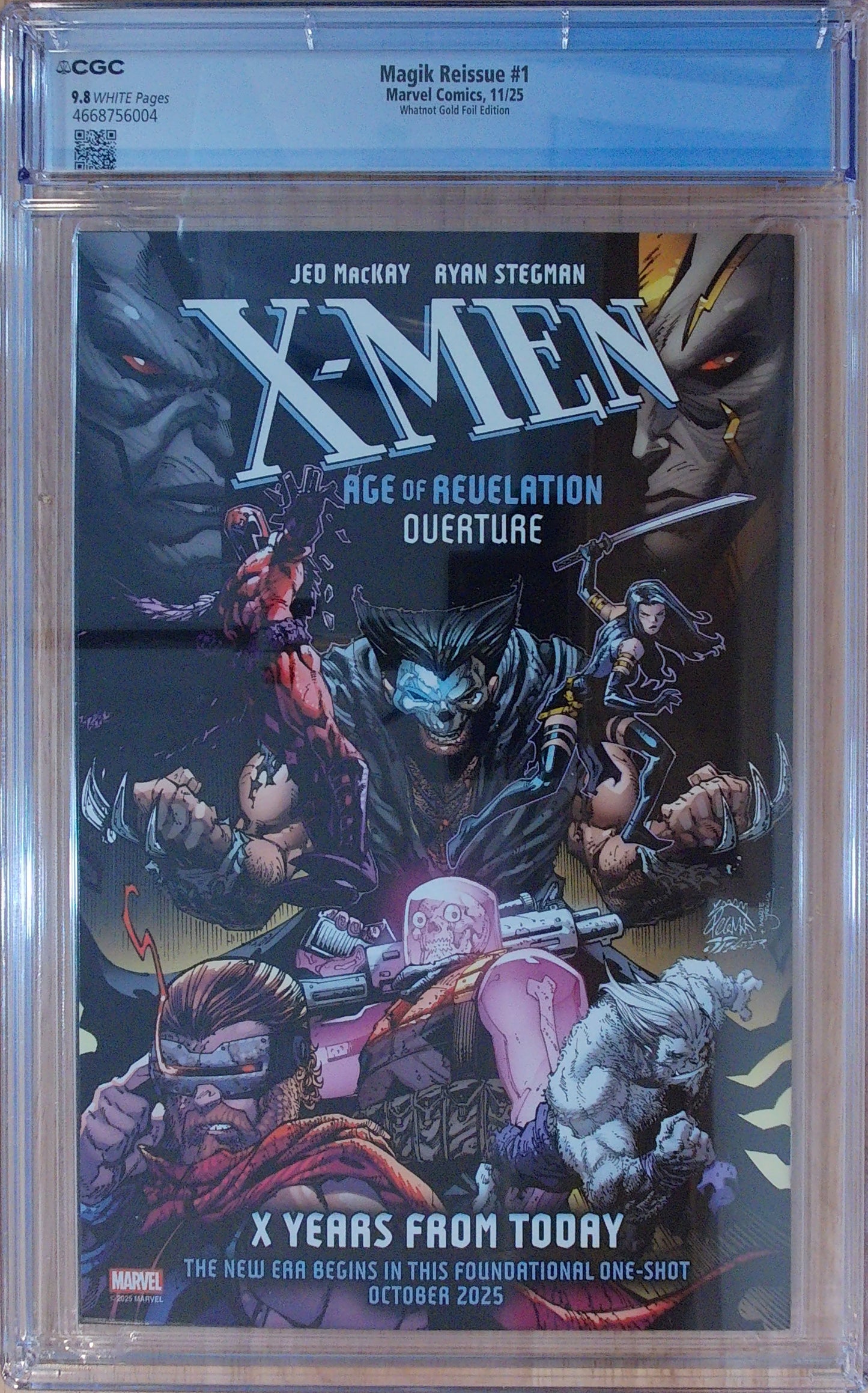 Magik Vol 2 #1 - CGC 9.8 - WhatNot Gold Foil Edition