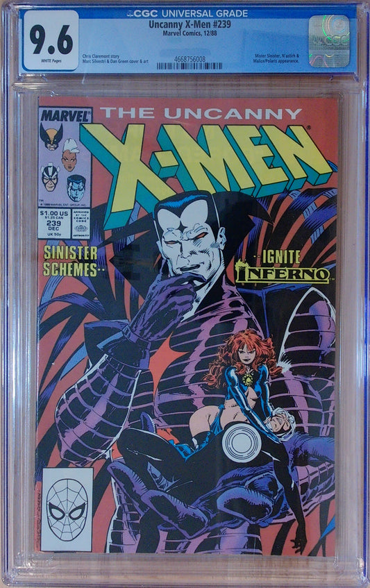 Uncanny X-Men Vol 1 #239 - CGC 9.6