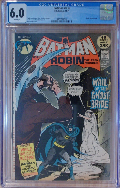 Batman Vol 1 #236 - CGC 6.0
