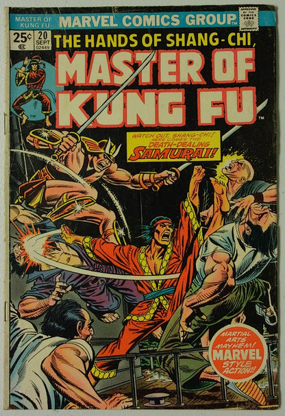 Master of Kung Fu Vol 1 #20