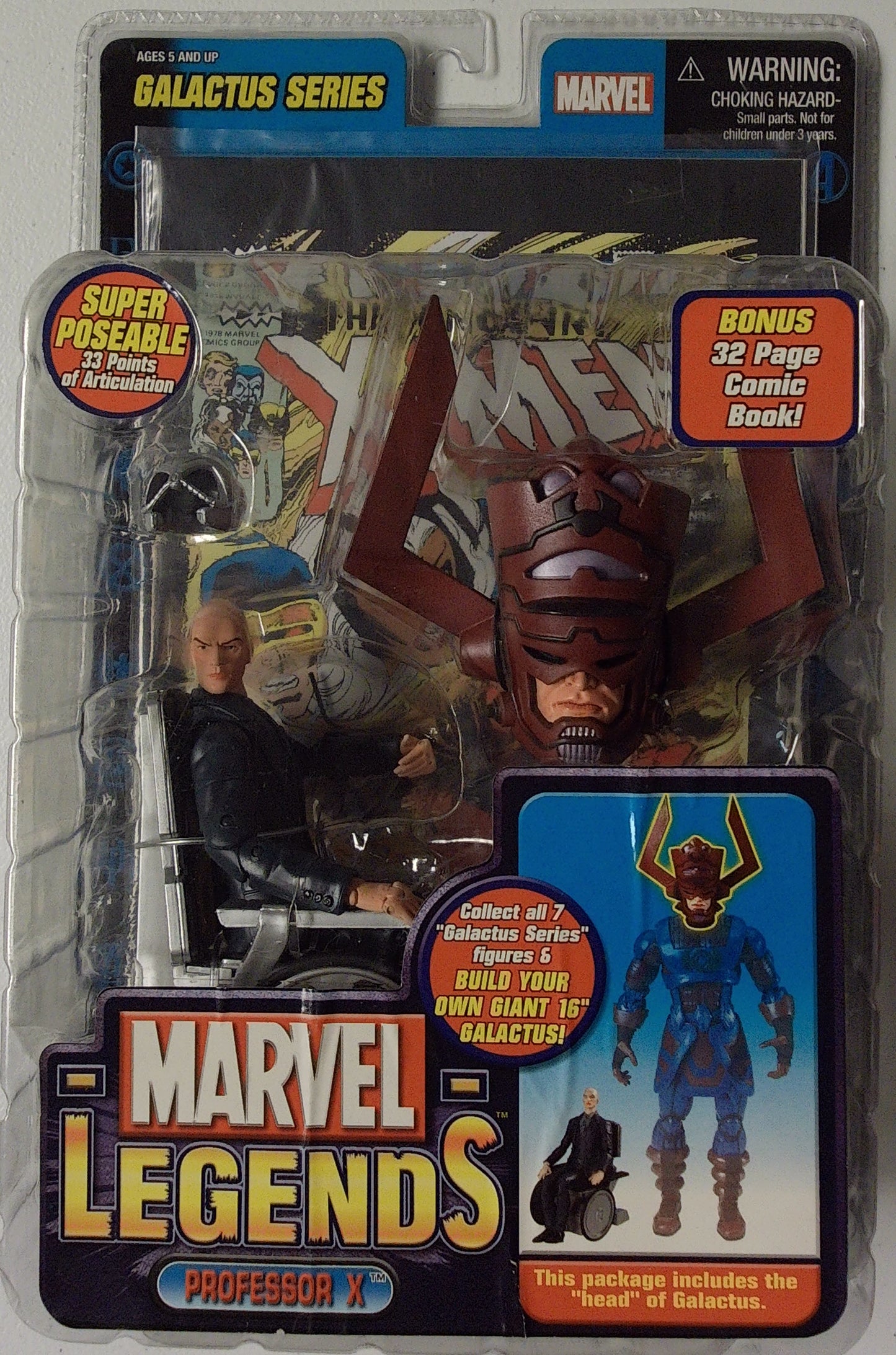 Marvel Legends Action Figures - Galactus Series - Professor X BAF