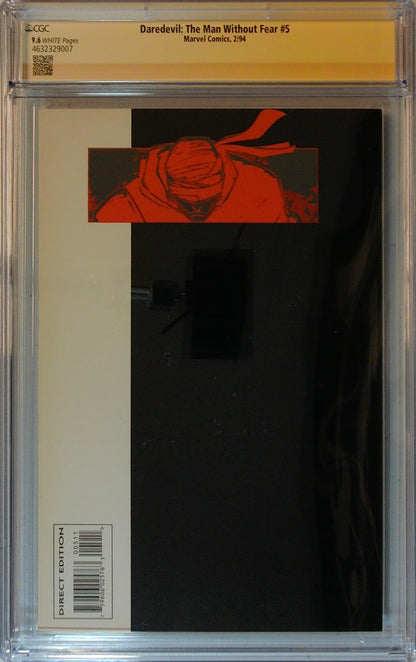 Daredevil: The Man Without Fear Vol 1 #5 - CGC SS 9.6 - Signed by John Romita Jr.