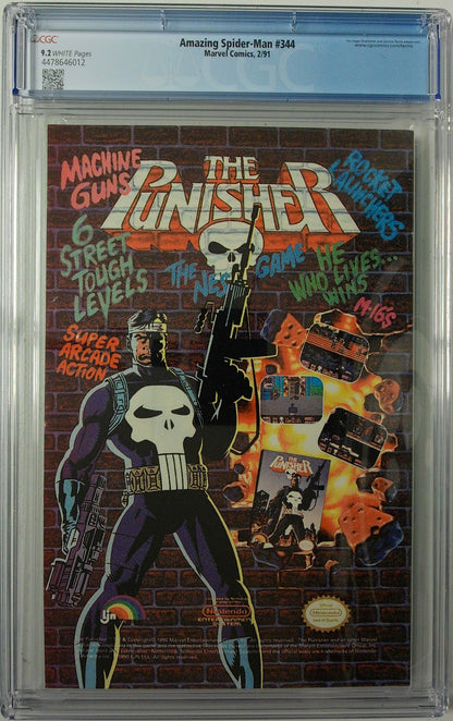Amazing Spider-Man Vol 1 #344 - CGC 9.2