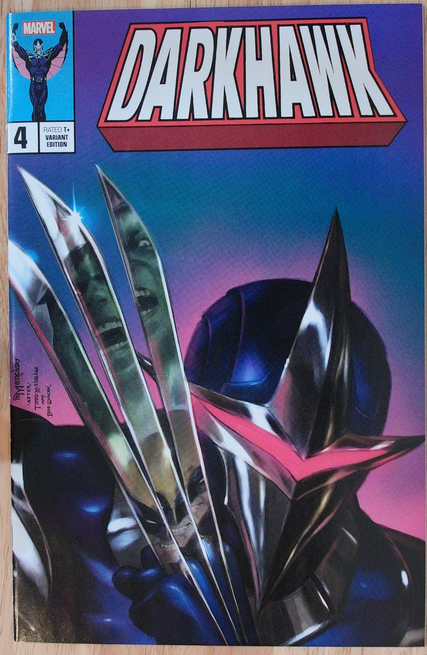 Darkhawk Vol 3 #4 - Miguel Mercado