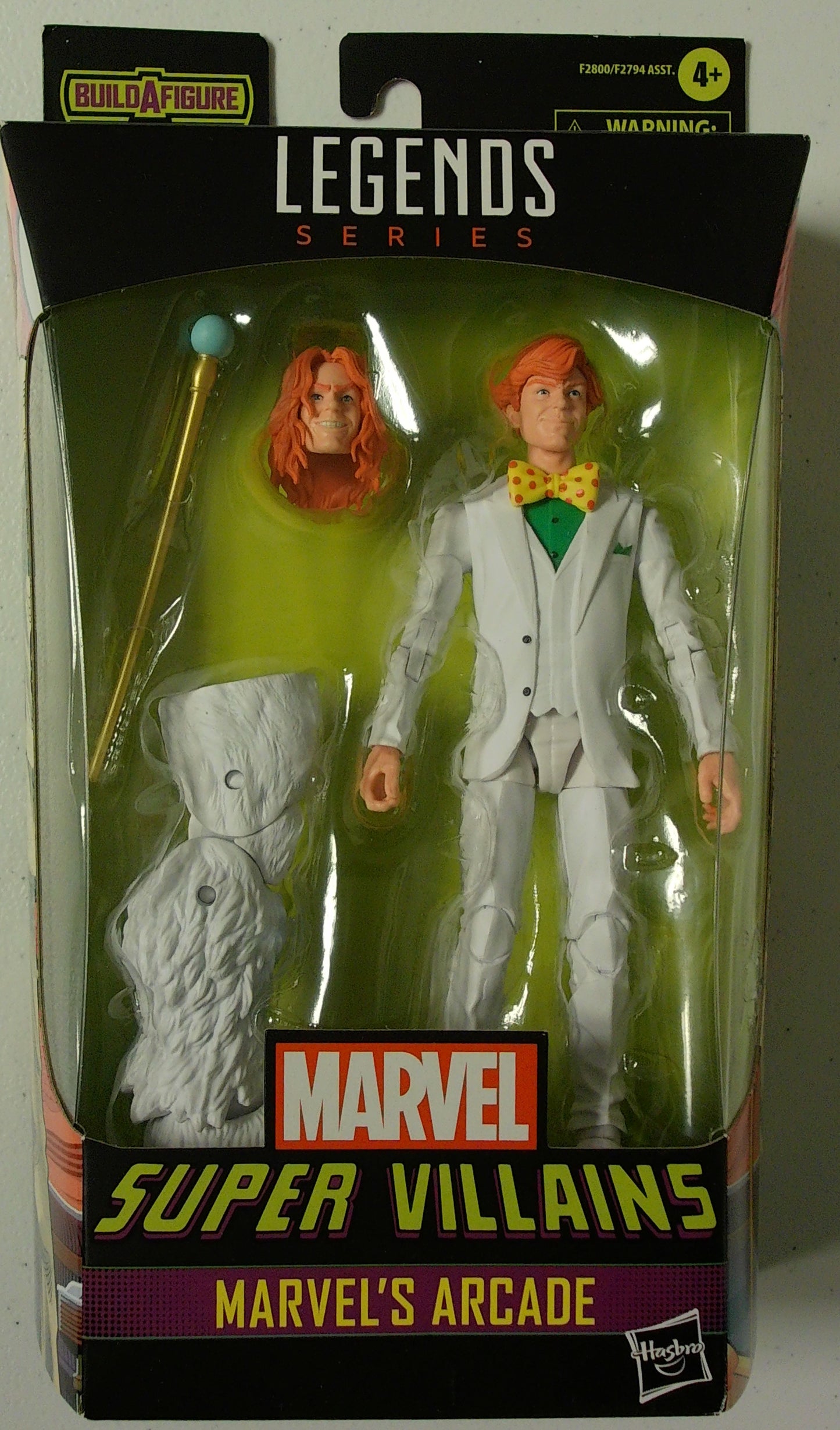 Marvel Legends Super Villains Marvel's Arcade Action Figure (Xemnu BAF)