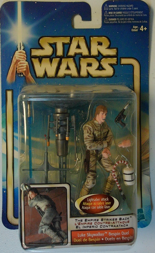 Star Wars Empire Strikes Back: Luke Skywalker With Force Figure - 2002
