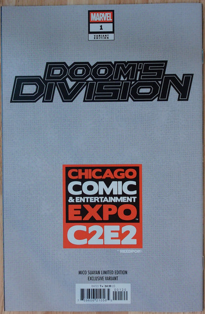 Doom's Division Vol 1 #1 - Mico Suayan - 2025 C2E2 - Virgin Cover(Limited 1000)